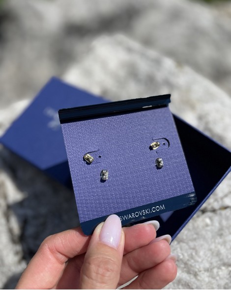 Náušnice dámské Swarovski DOUBLE PACK